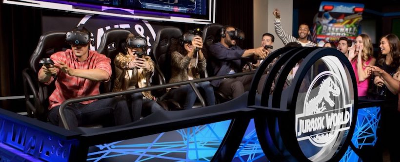 Feedback Loup: Jurassic World VR Expedition at Dave & Busters